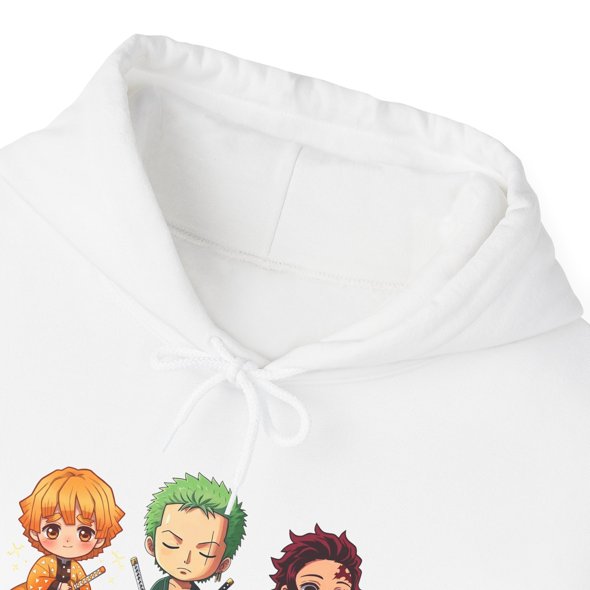 Chibi Character Hoodie - Cute Anime Sweatshirt, Cozy Unisex Pullover, Perfect Gift for Fans, Casual Wear, Anime Merchandise