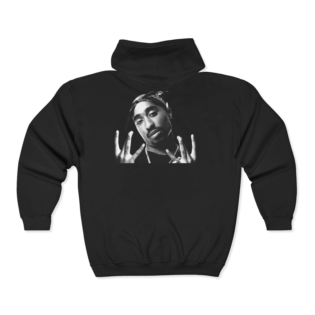 All Eyez on You Unisex Zip Hoodie - Retro Pop Art Style
