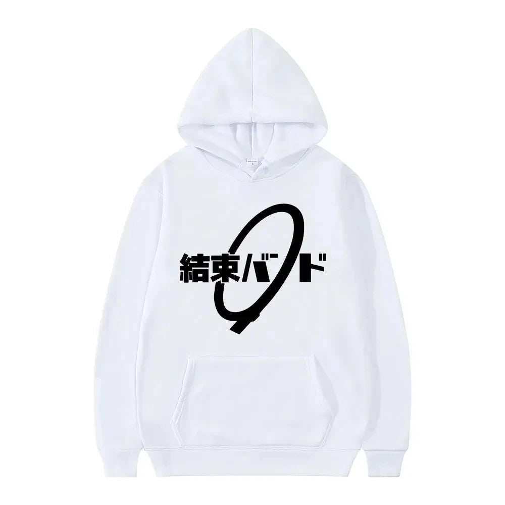 Fashion Men's and Women's Casual Streetwear Hoodies and Play Bochi Rock! Hitori Gotoh Ijichi Nijika Anime Hooded Sweatshirt