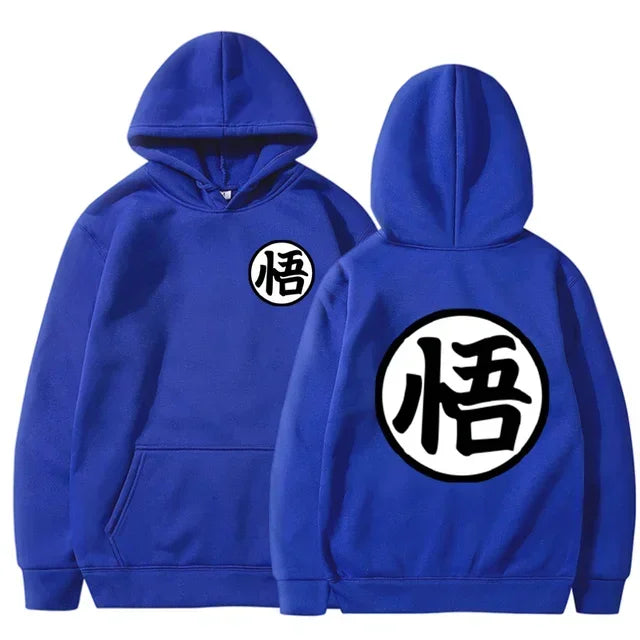 Anime Graphic Printing Hoodie Men's Street Hip Hop Couple Tops Comfortable Autumn and Winter Personality Printed Men's Clothing