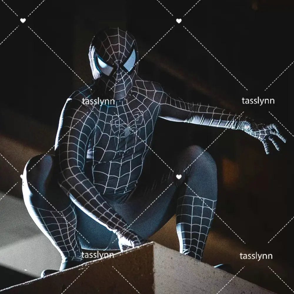 Marvel Venom Spider Man Costume Cosplay Superhero Zentai Suit  Halloween Costumes Party Fancy Anime Clothes Venom Spider Boys