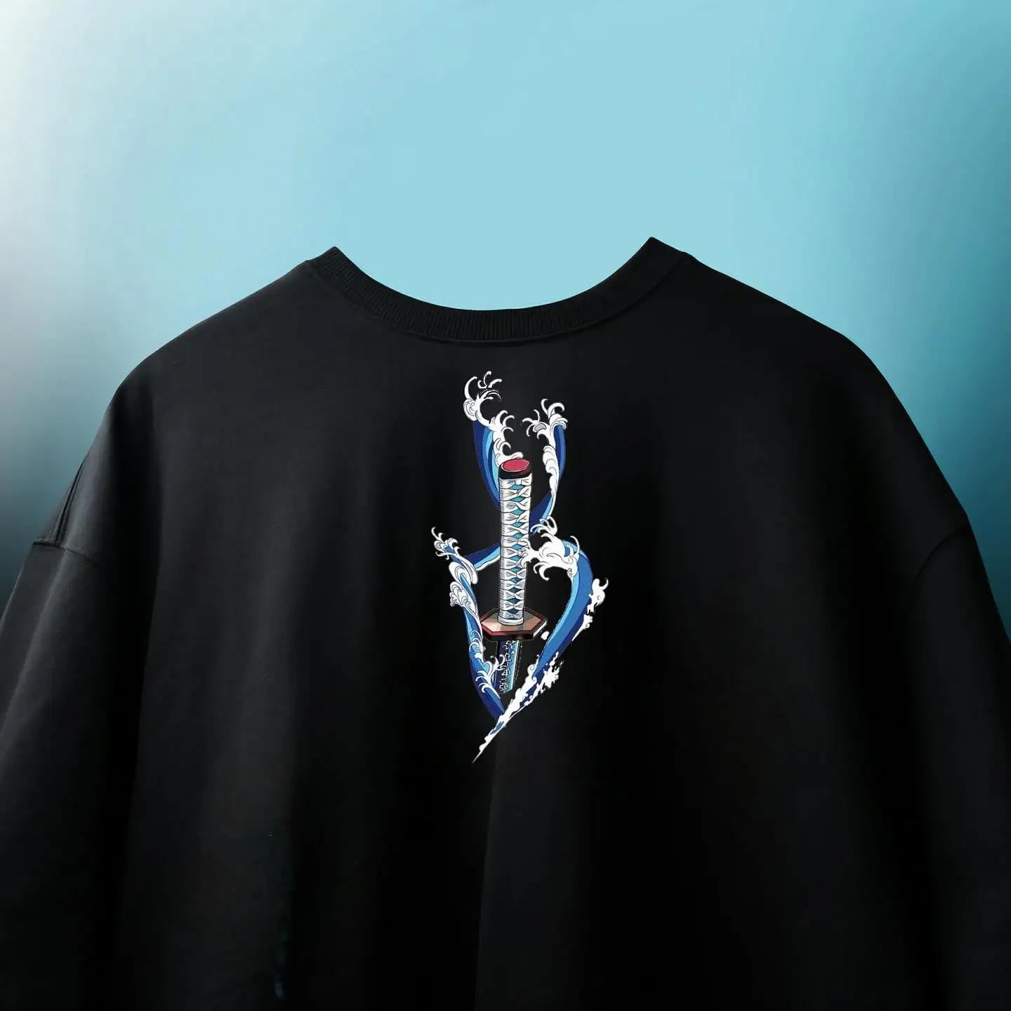 Demon Slayer Tomioka Giyuu Graphic T-shirt Mens Womens Oversized Y2k Short Sleeve Crew Neck Couple Cotton Female Male Clothing