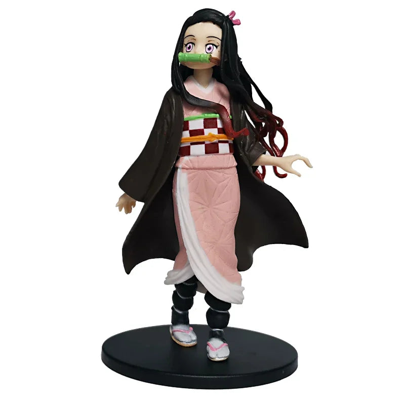 Demon Slayer Action Figures Kimetsu No Yaiba Doll Tanjiro Nezuko Zenits