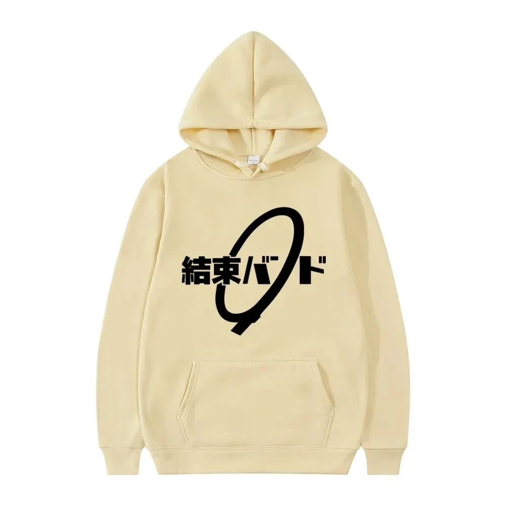Fashion Men's and Women's Casual Streetwear Hoodies and Play Bochi Rock! Hitori Gotoh Ijichi Nijika Anime Hooded Sweatshirt