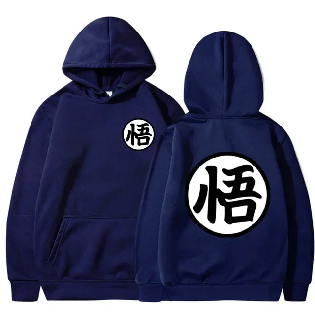 Anime Graphic Printing Hoodie Men's Street Hip Hop Couple Tops Comfortable Autumn and Winter Personality Printed Men's Clothing