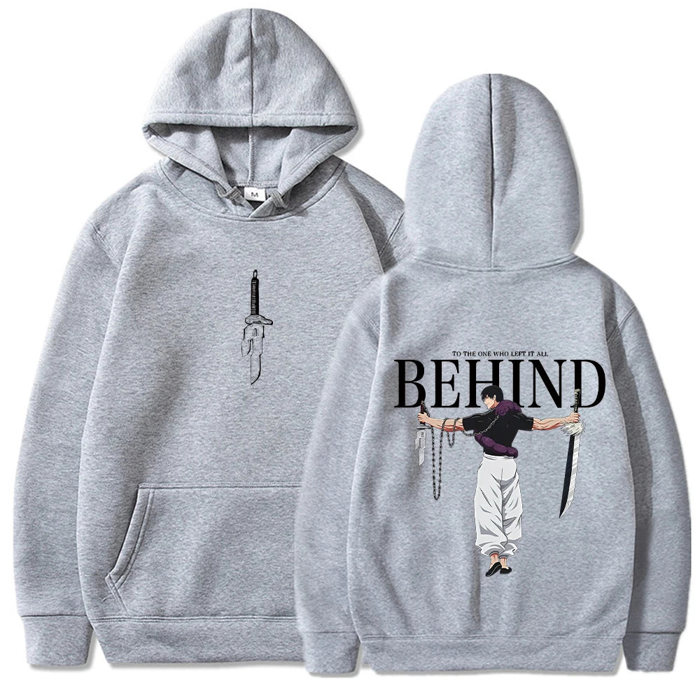 Anime Hoodies Men Women  Manga Hooded Pullover Gothic Sweatshirts Hip Hop Streetwear Men's Clothing sweatshirt harajuku