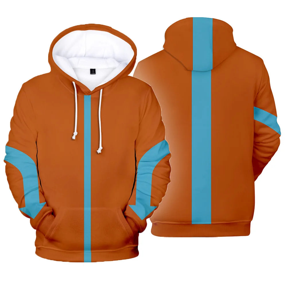 3D Printed Anime Avatar the Last Airbender Cosplay Hoodie Long Sleeve Sweatshirt Men Women Harajuku Y2k Pullover Tracksuit