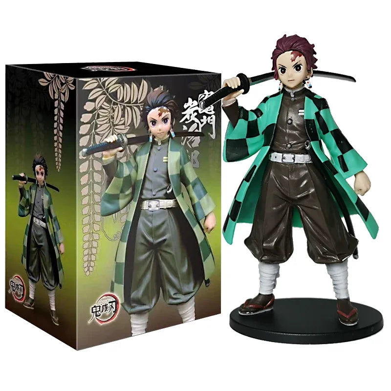 Demon Slayer Action Figures Kimetsu No Yaiba Doll Tanjiro Nezuko Zenits