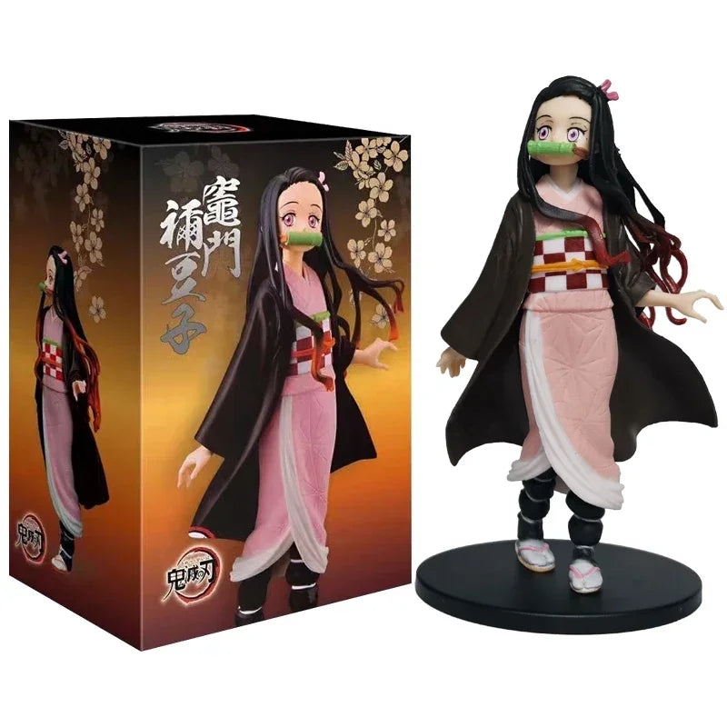 Demon Slayer Action Figures Kimetsu No Yaiba Doll Tanjiro Nezuko Zenits
