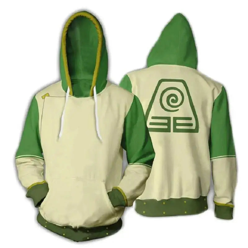 3D Printed Anime Avatar the Last Airbender Cosplay Hoodie Long Sleeve Sweatshirt Men Women Harajuku Y2k Pullover Tracksuit