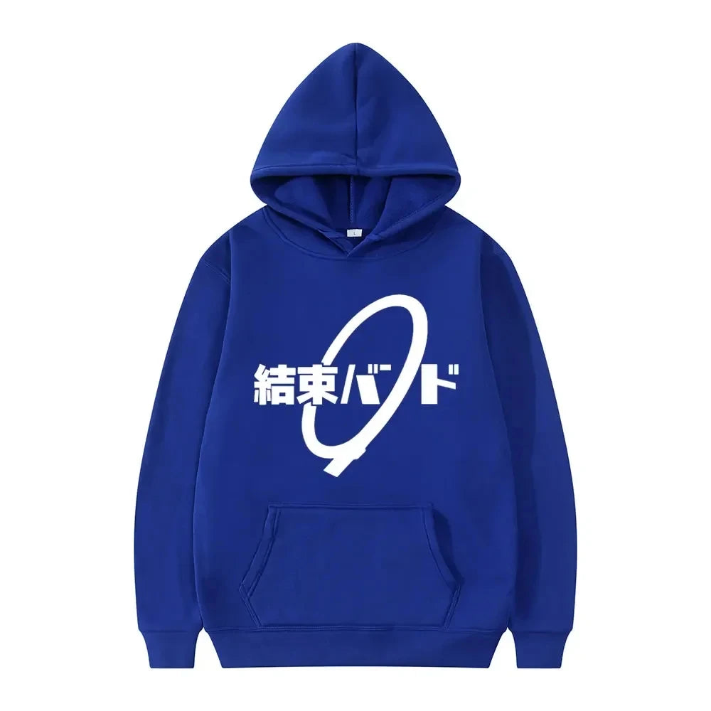 Fashion Men's and Women's Casual Streetwear Hoodies and Play Bochi Rock! Hitori Gotoh Ijichi Nijika Anime Hooded Sweatshirt