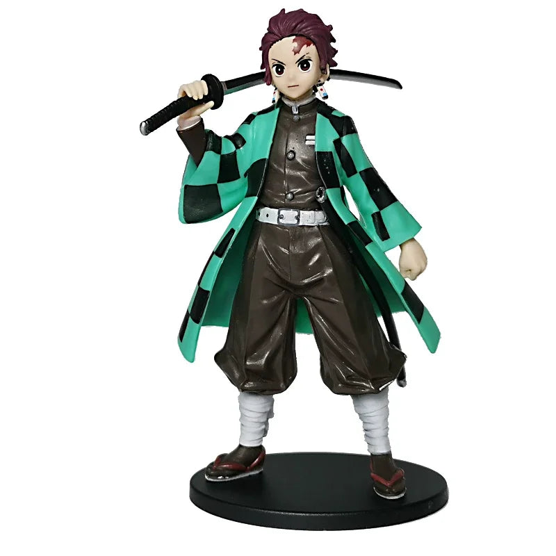 Demon Slayer Action Figures Kimetsu No Yaiba Doll Tanjiro Nezuko Zenits