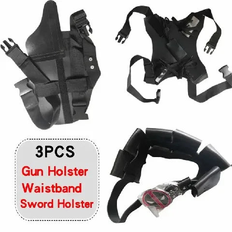 2025 New Superhero Deadpool Costume Adults Kids Halloween Cosplay Jumpsuit Bodysuit with Accessories Backpack Movie Character