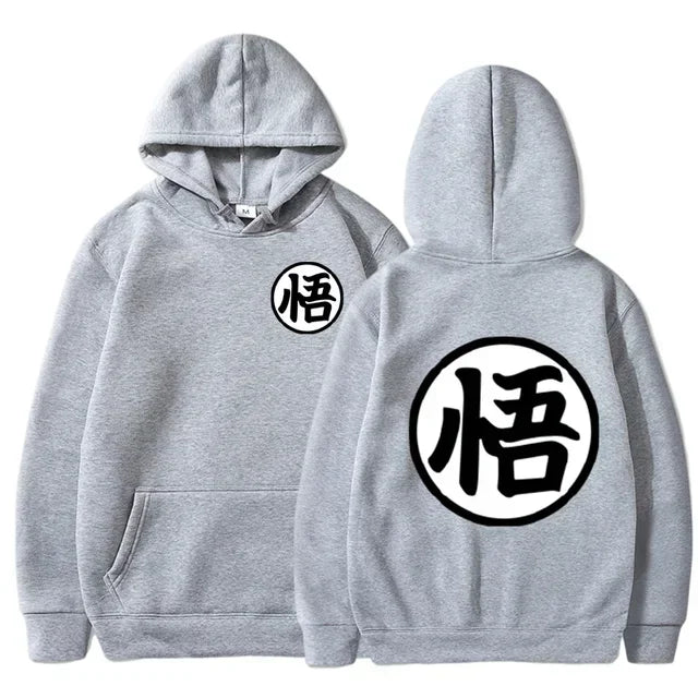 Anime Graphic Printing Hoodie Men's Street Hip Hop Couple Tops Comfortable Autumn and Winter Personality Printed Men's Clothing