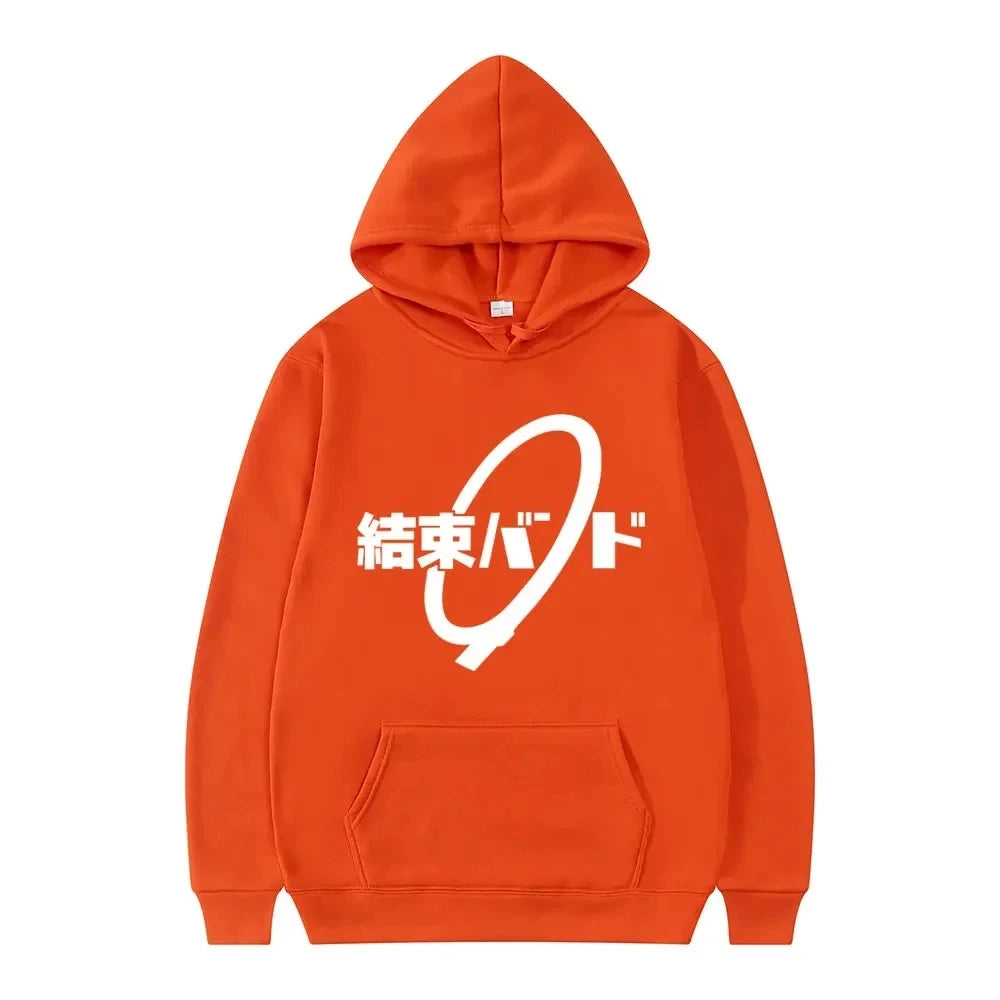 Fashion Men's and Women's Casual Streetwear Hoodies and Play Bochi Rock! Hitori Gotoh Ijichi Nijika Anime Hooded Sweatshirt