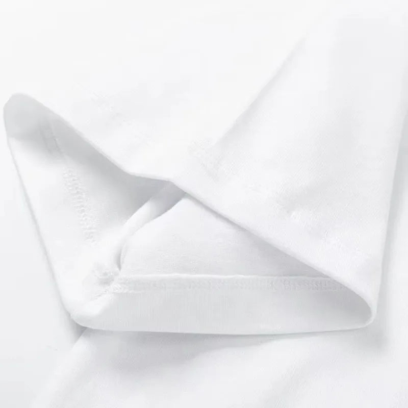 100% Cotton Heavy Short-sleeved T-shirt, The Same for Men and Women, Summer Japanese Gesture Luffy Loose Y2K