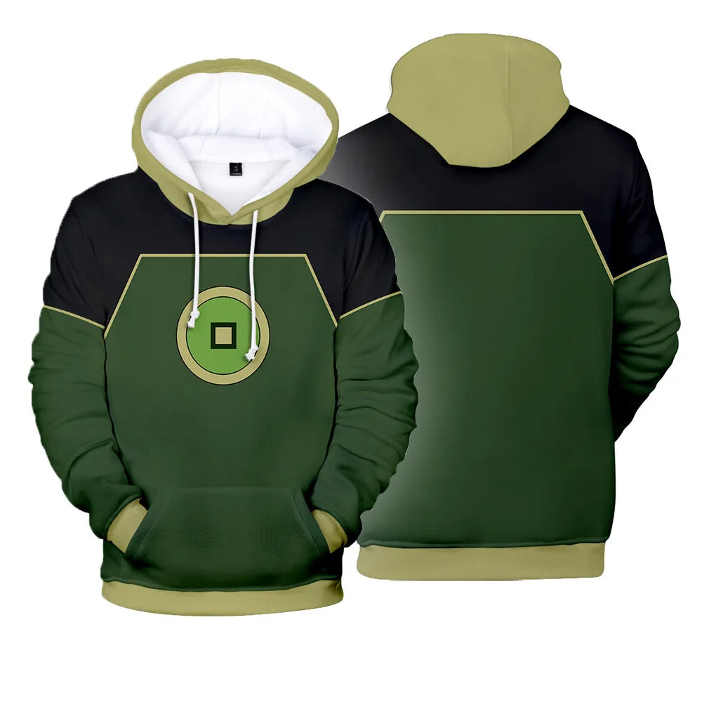 3D Printed Anime Avatar the Last Airbender Cosplay Hoodie Long Sleeve Sweatshirt Men Women Harajuku Y2k Pullover Tracksuit